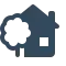 Icons8 house with a garden 60